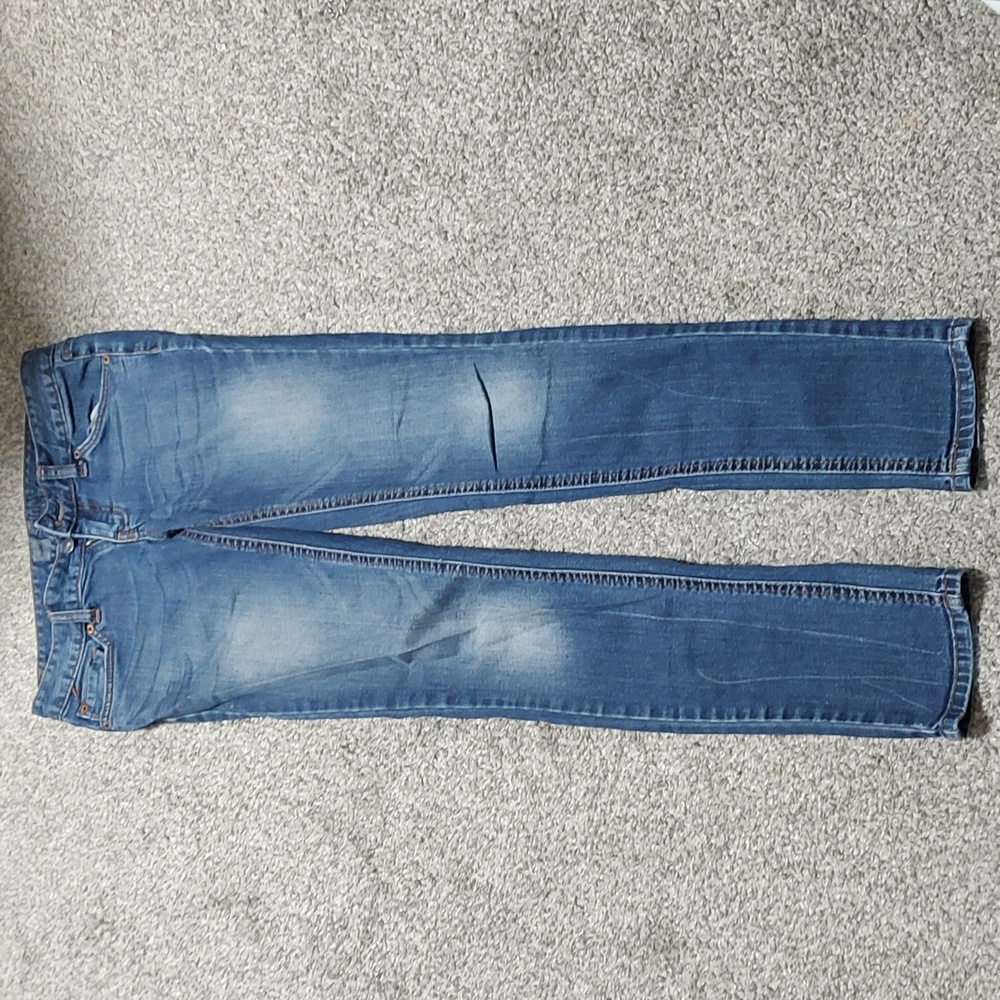 Skinny Blue Jeans